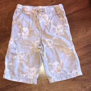 Mini Boden Skull Shorts